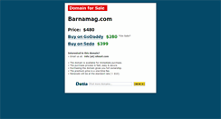 Desktop Screenshot of barnamag.com